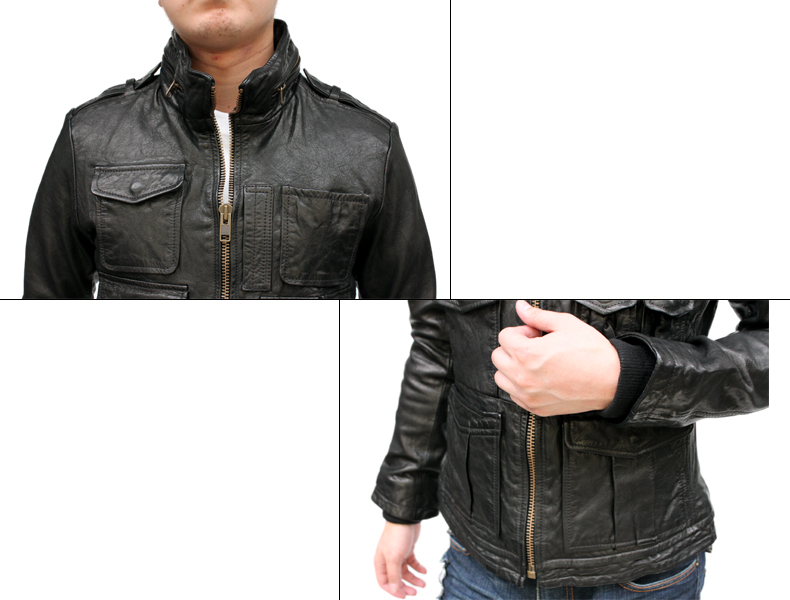 AVIREX アビレックス M-65 レザージャケット 6101017