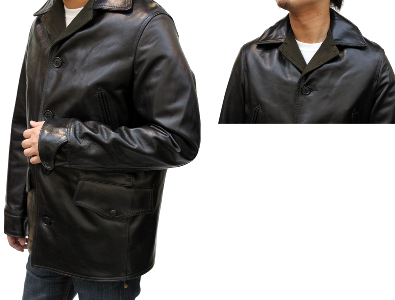 AVIREX アビレックス レザースイッチヤードコート 6101025