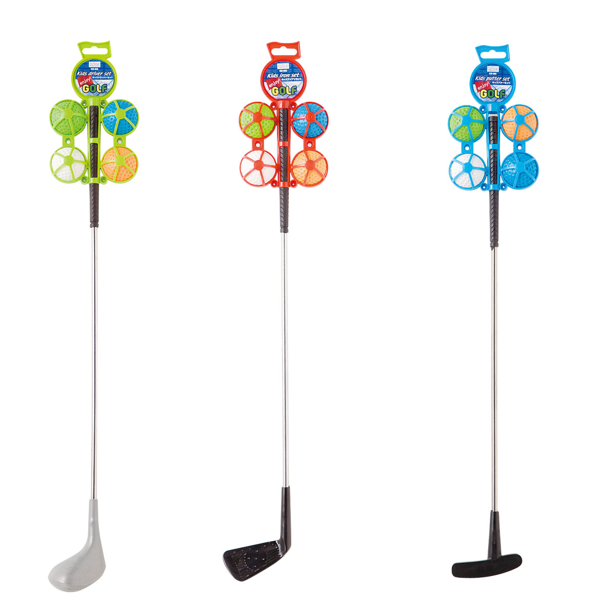 キッズドライバー・アイアン・パターセット【ファミリースポーツ