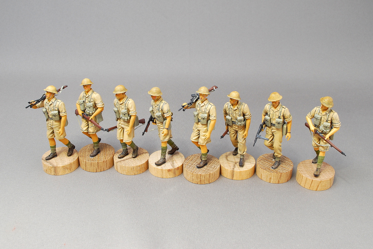 英連邦軍歩兵 イタリア 1943-44 ドラゴン 1/35 組立と塗装・製作記