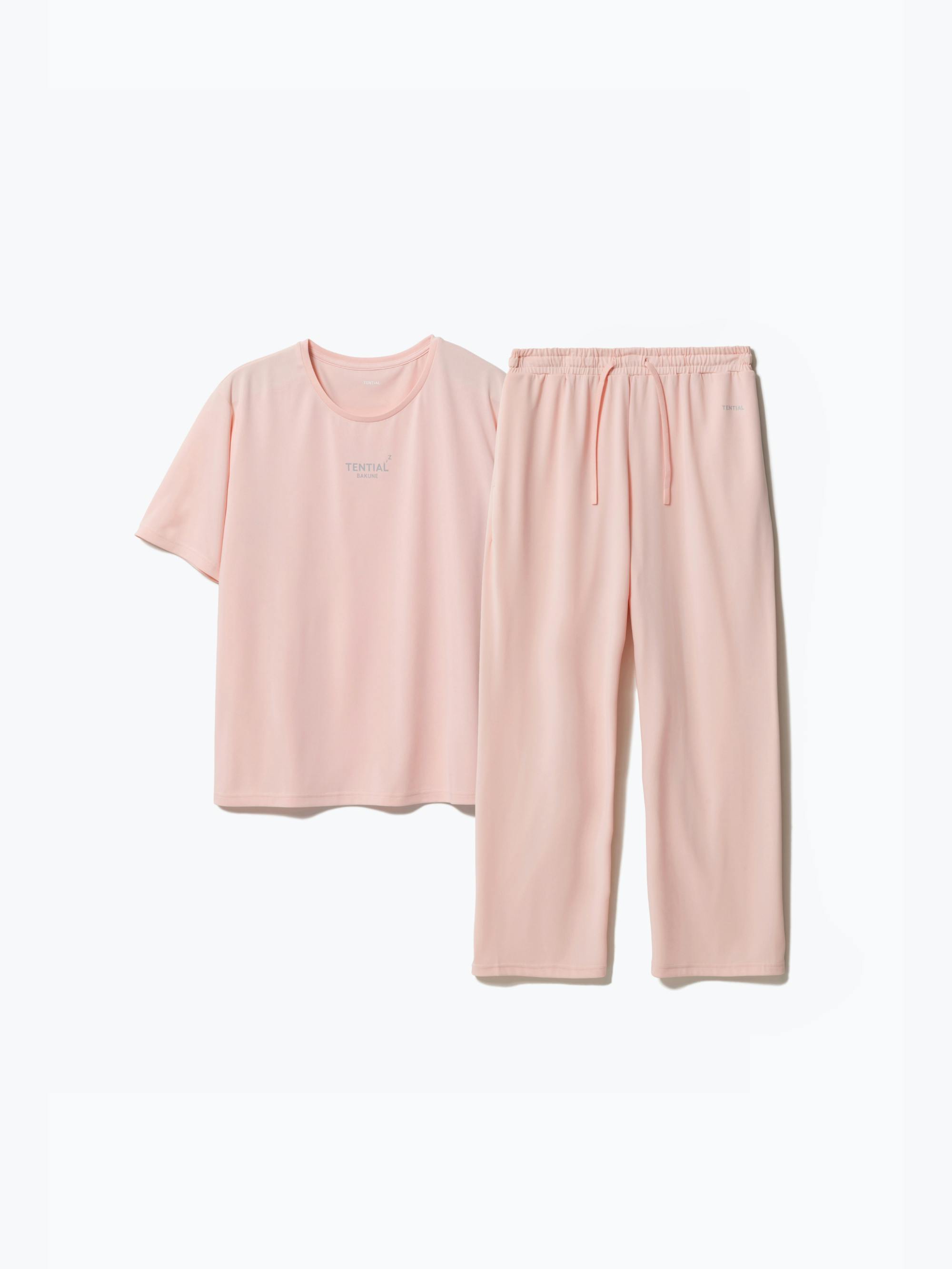 BAKUNE Dry Women's 上下セット（半袖Tシャツ・ロングパンツ）_25SS