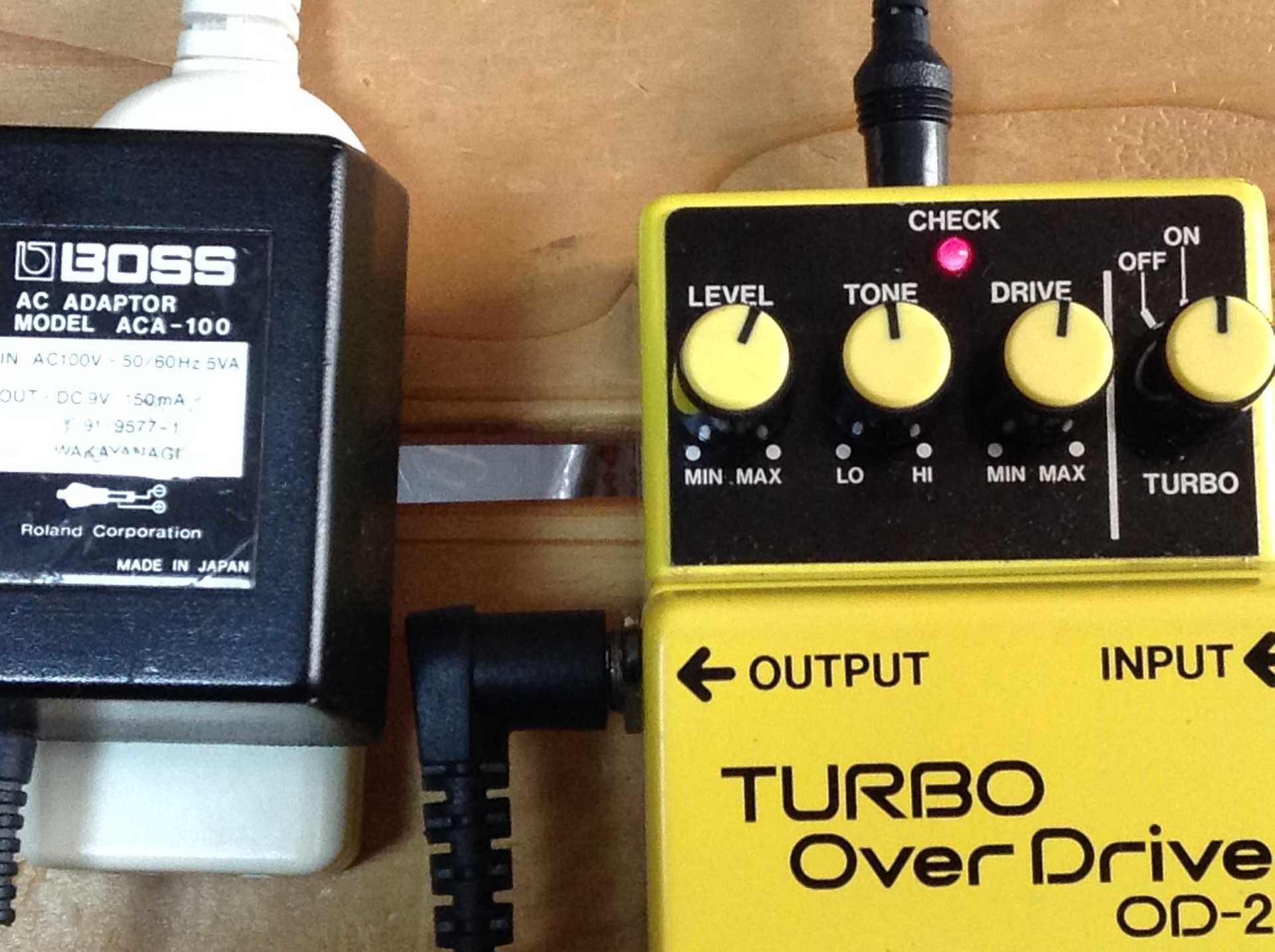 BOSS OD-2＆OD-2R Turbo OverDrive ターボ・オーバードライブ: 昔に