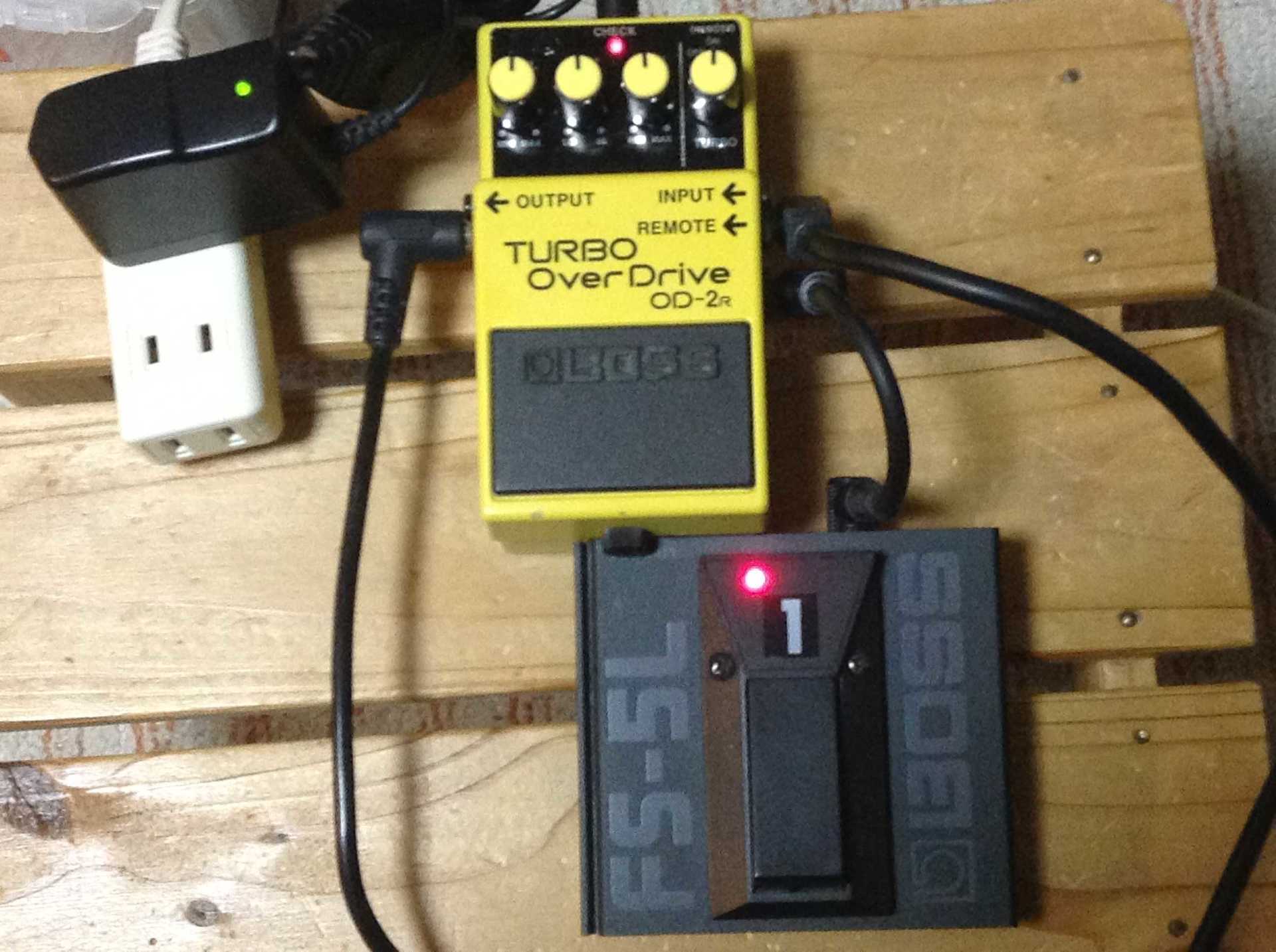 BOSS OD-2＆OD-2R Turbo OverDrive ターボ・オーバードライブ: 昔に