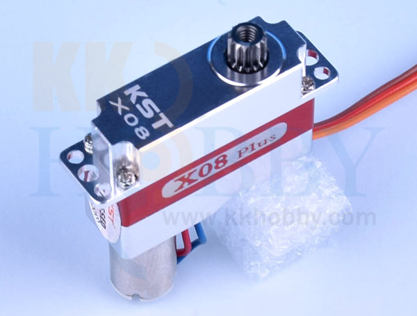 KK HOBBY 】 KST X08 Plus デジタルマイクロサーボ エルロン フラップ