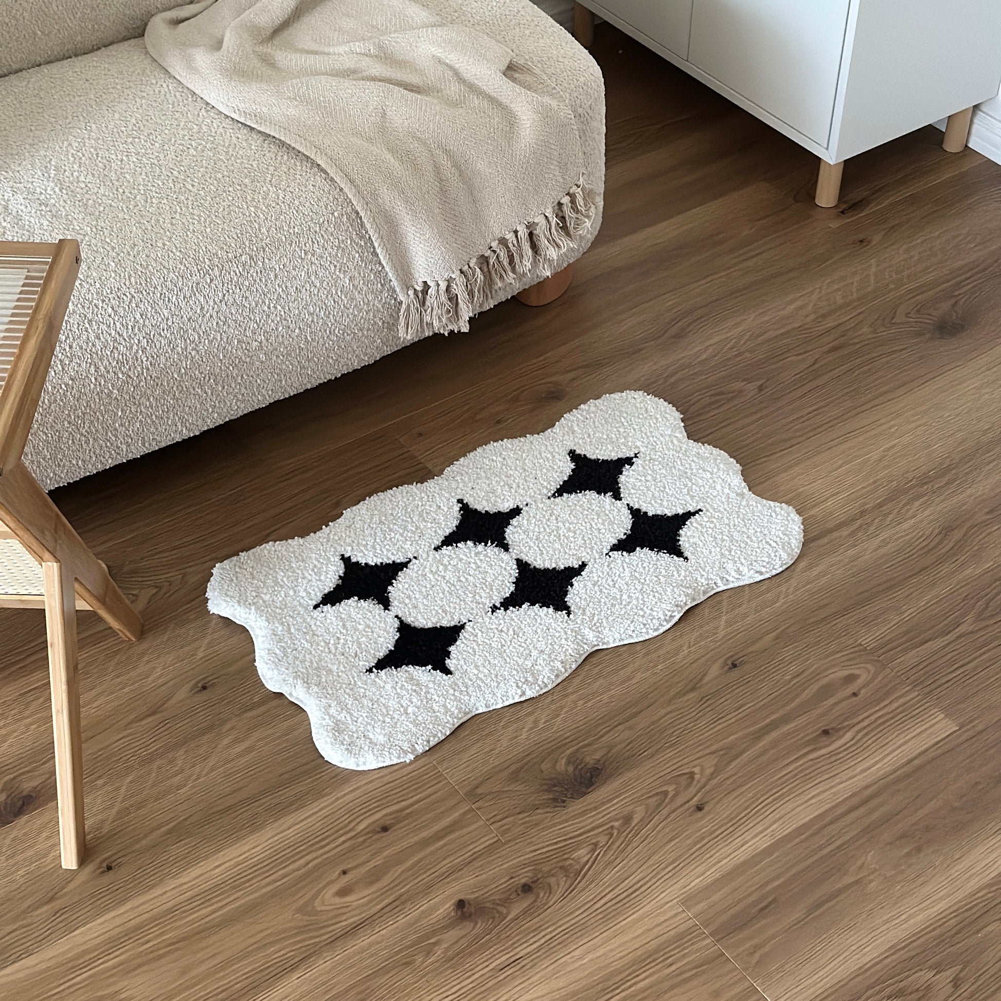 ラグ｜モノトーンダイヤミニラグ - territory