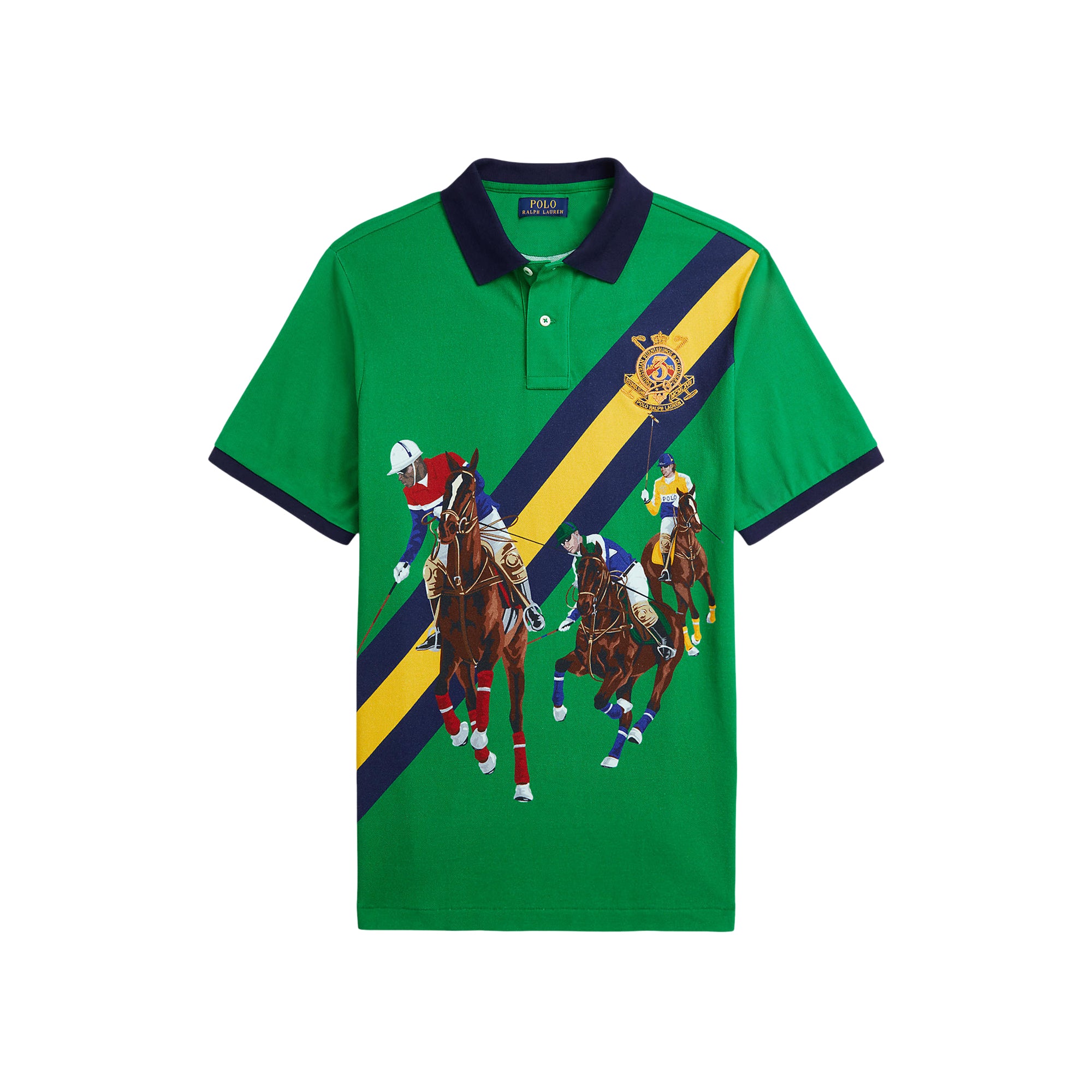 Polo Polo Ralph Lauren Classic Fit Polo Match–Print Polo Shirt
