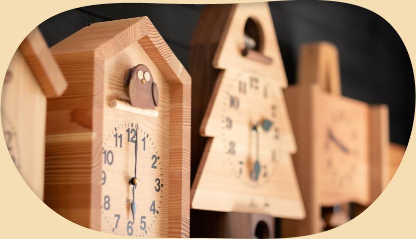 キコリについて | キコリ 手づくり時計工房【本店】｜壁掛け 贈り物