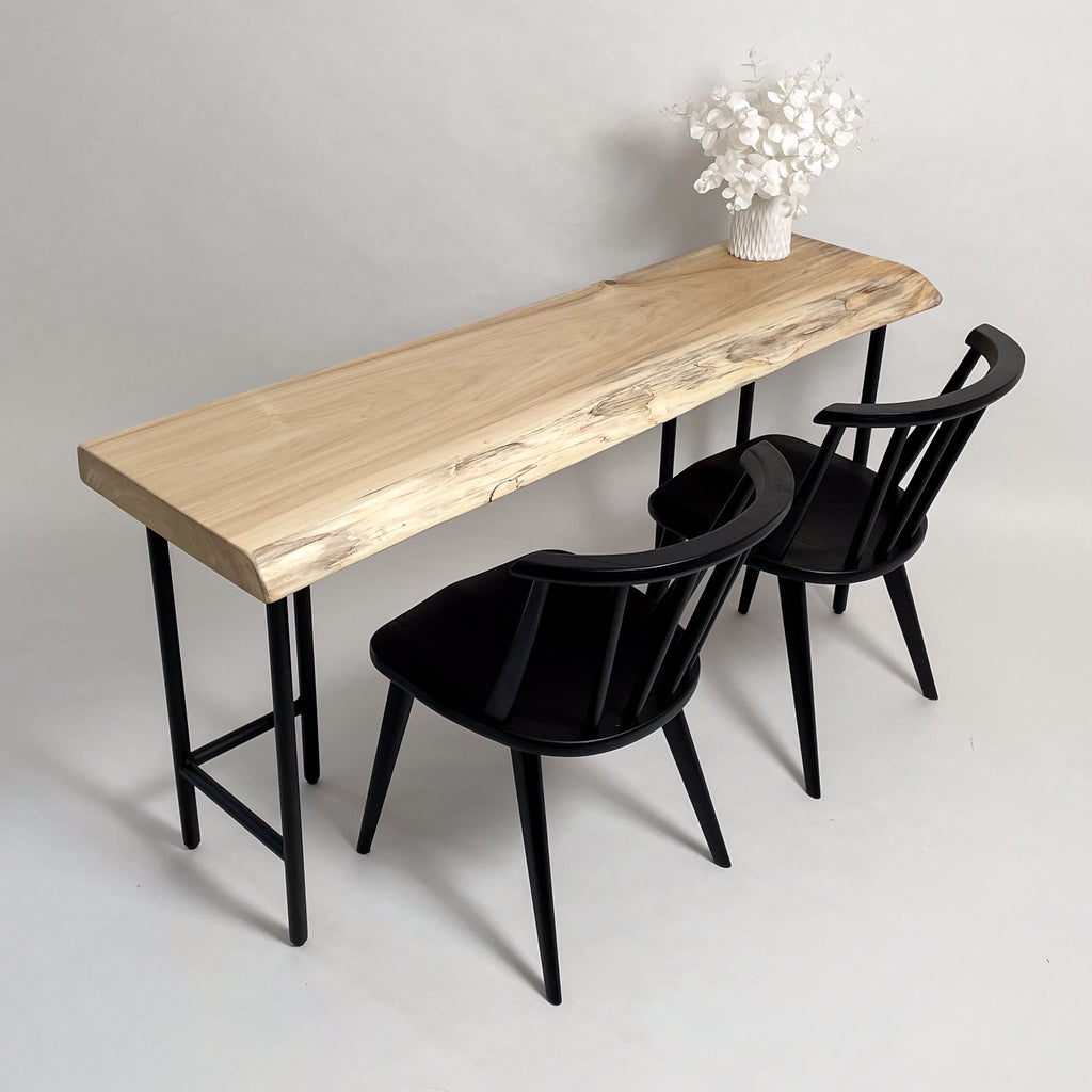 KIDOMEIMOKU 柳一枚板カウンター｜155cm(2人掛け) – 【公式】鬼童銘木