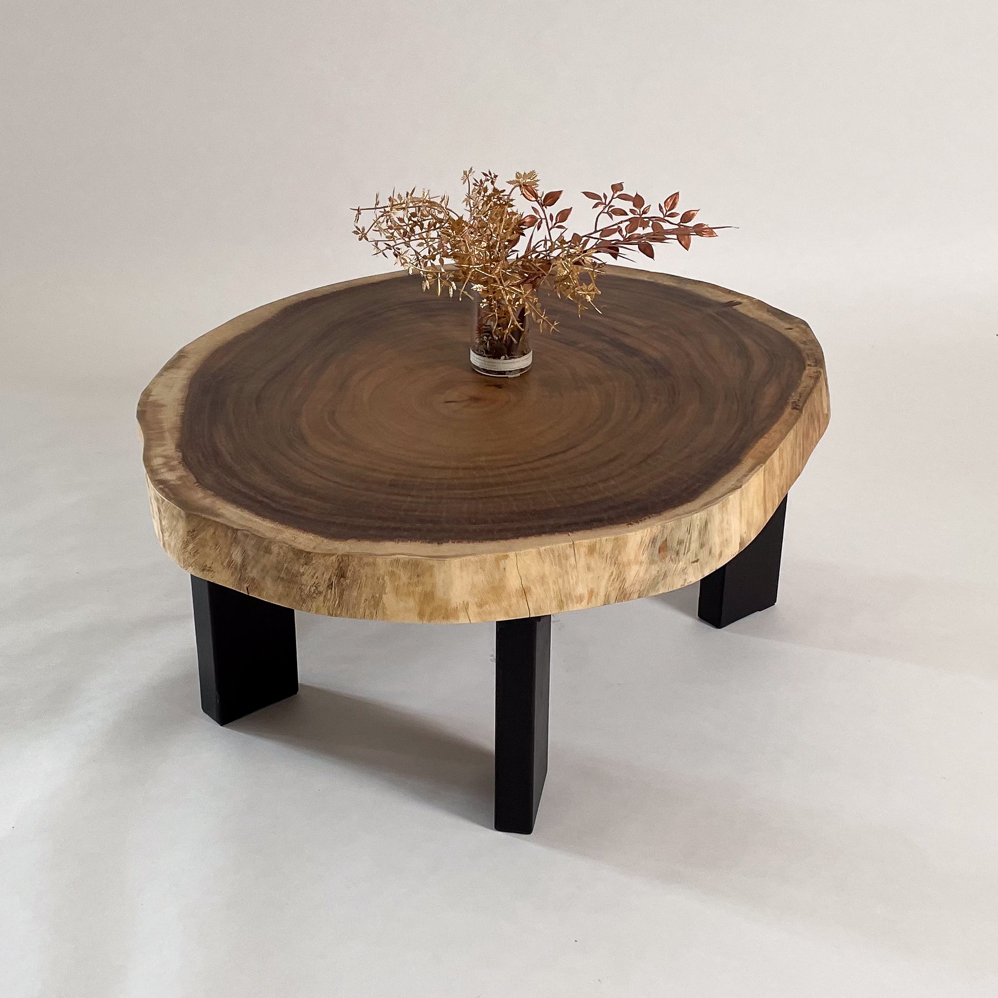 鬼童銘木】No.1846 一枚板モンキーポッドローテーブル – 【公式】鬼童