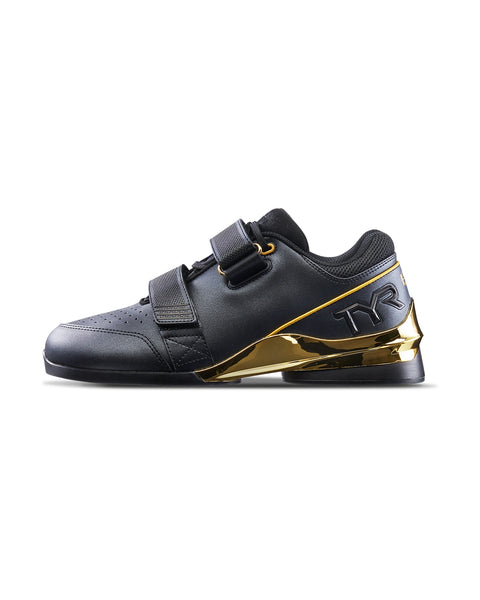 TYR TYRFORCE Elite Carbon Lifter Weightlifting Shoe Black / Gold