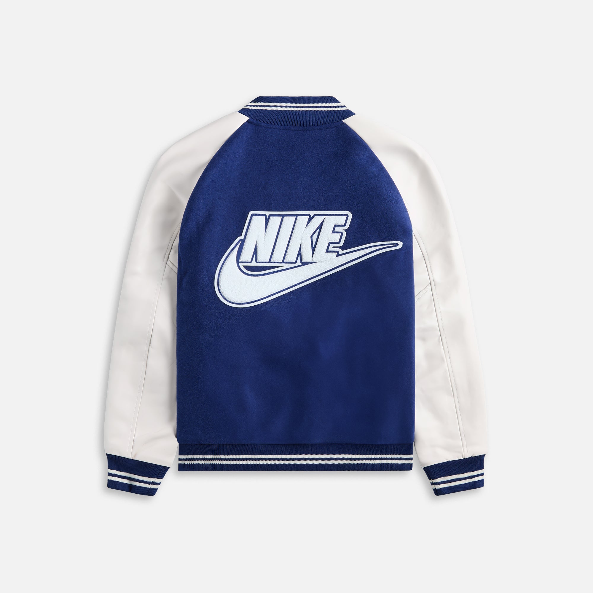 Nike x Nigo NRG Varsity Jacket - Blue Void / White – Kith