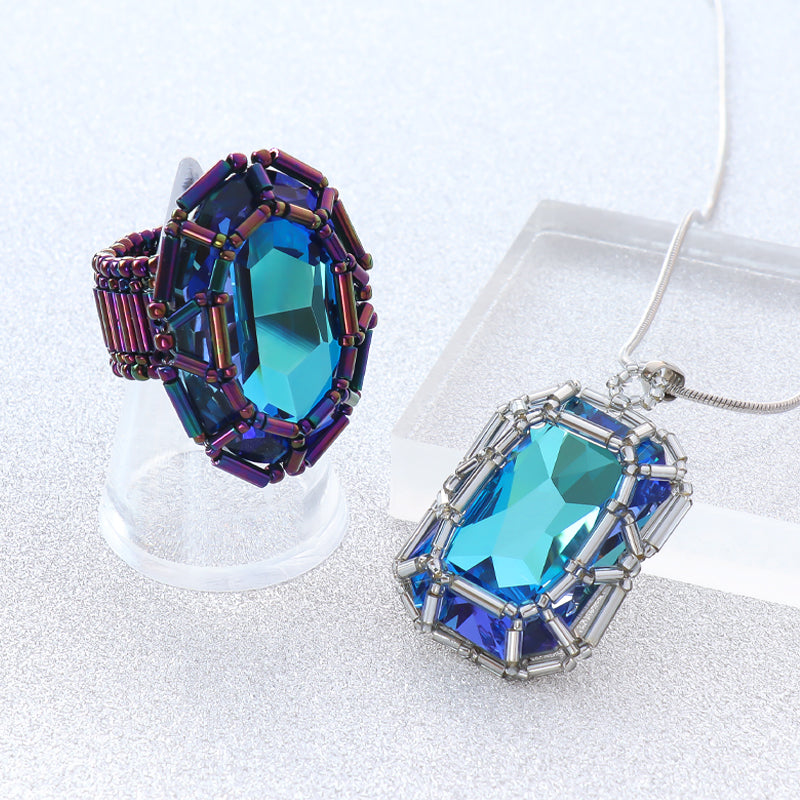 貴和クリスタル ＃4627 アクアマリンヴィトラルライト/F – 貴和製作所