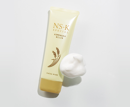 スペシャル洗顔クリーム｜米ぬか美人NS-K 年齢肌のうるおいケア[日本盛]