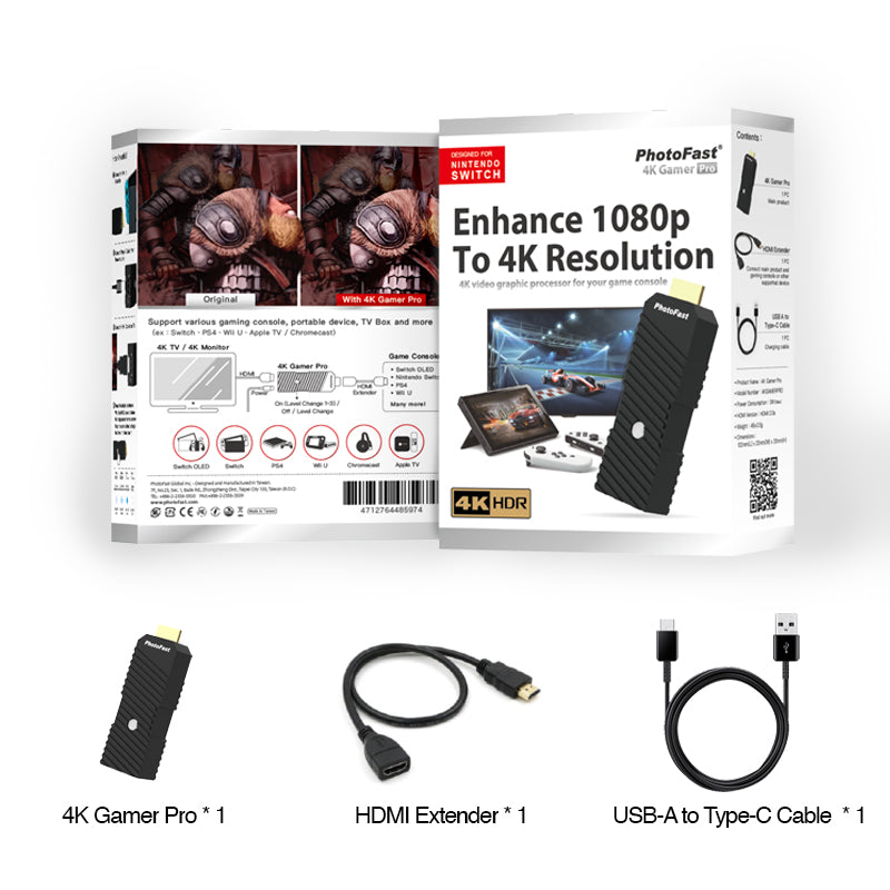 Photofast - 4K Gamer Pro - 4k Upscaler – Koomobo