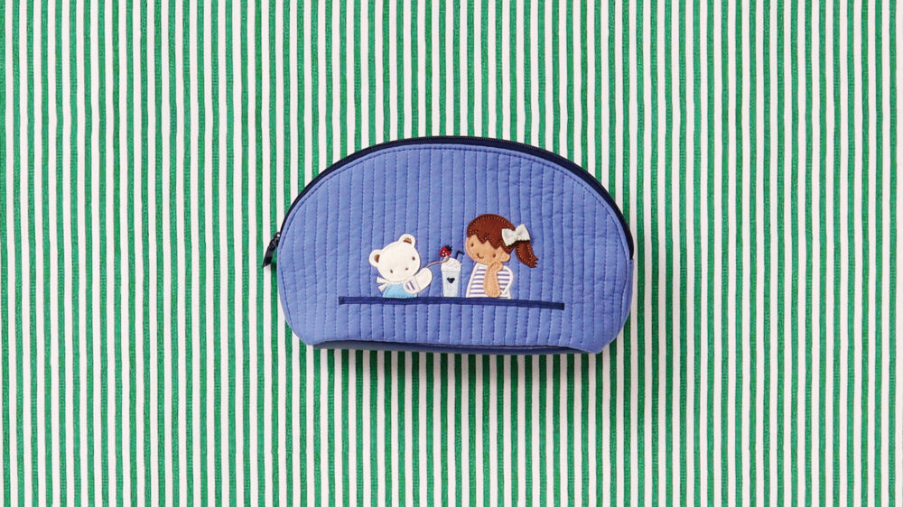 ファミリアと韓国の伝統生地「ヌビ」を使用したバッグブランド