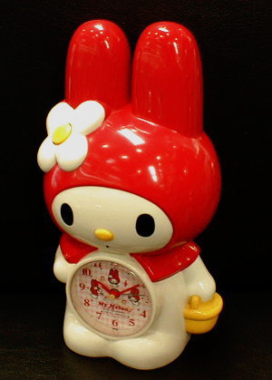 マイメロディ」おしゃべり目覚まし時計