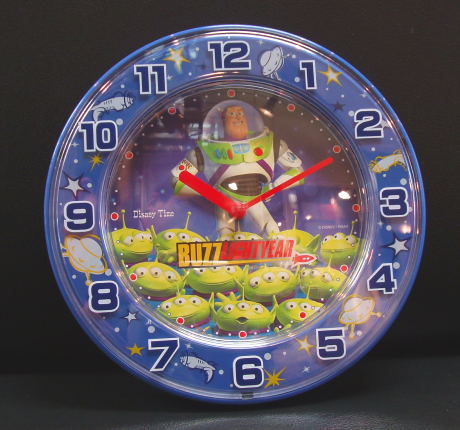 トイ・ストーリー／バズ・ライトイヤー 置き掛け兼用時計