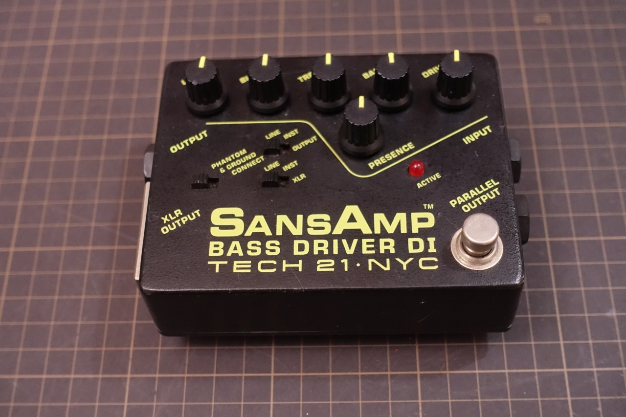 Tech21 SANSAMP BASS DRIVER DI V1後期型（電源が入りません）」: こ