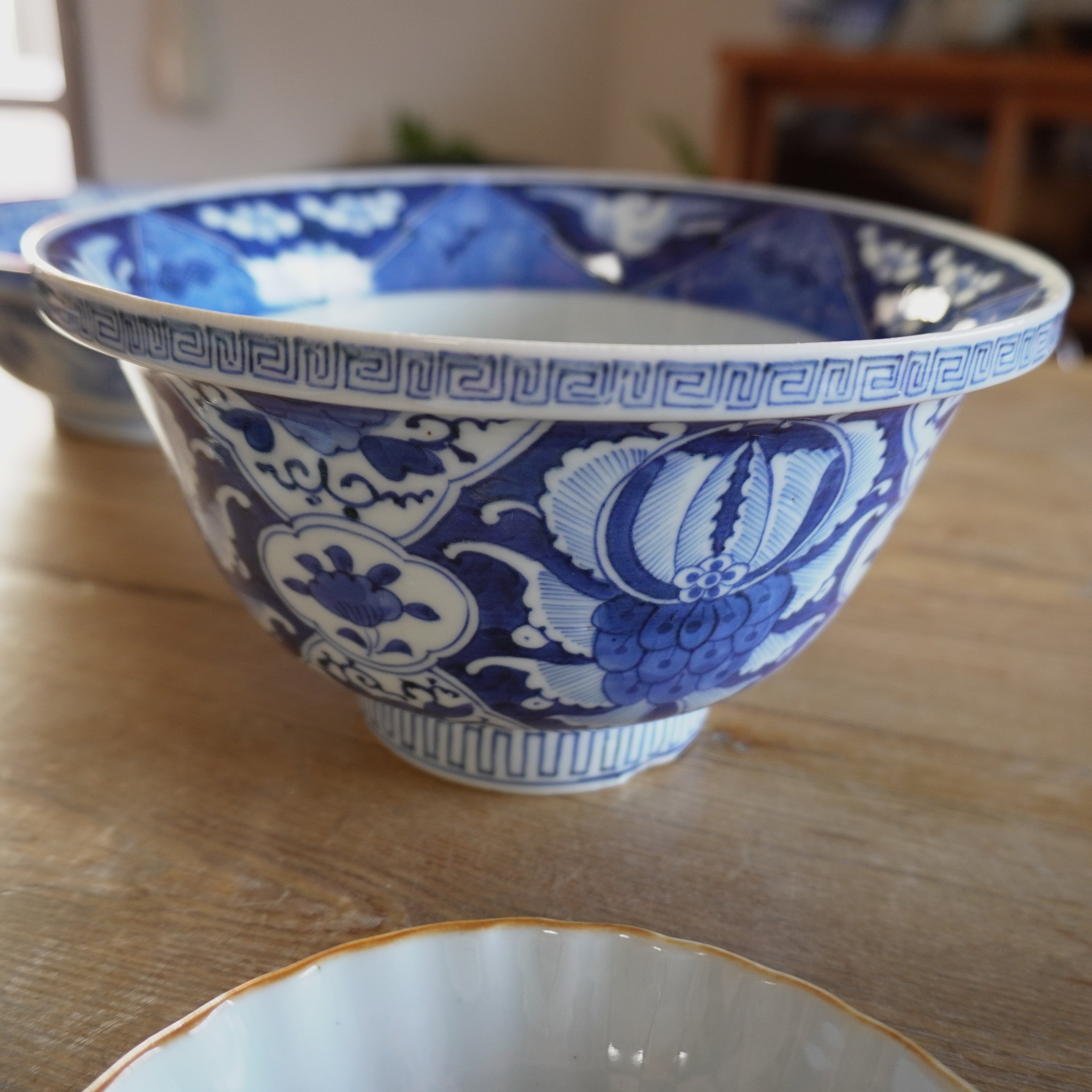 中国古董 唐代 青銅製 鎏金花口鉢 中国古董 唐代 青