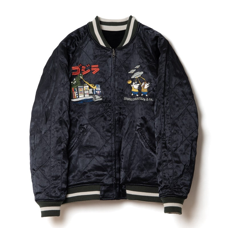 GZ-013 / STUDIO D'RTISAN Reversible Velveteen Souvenir Jacket