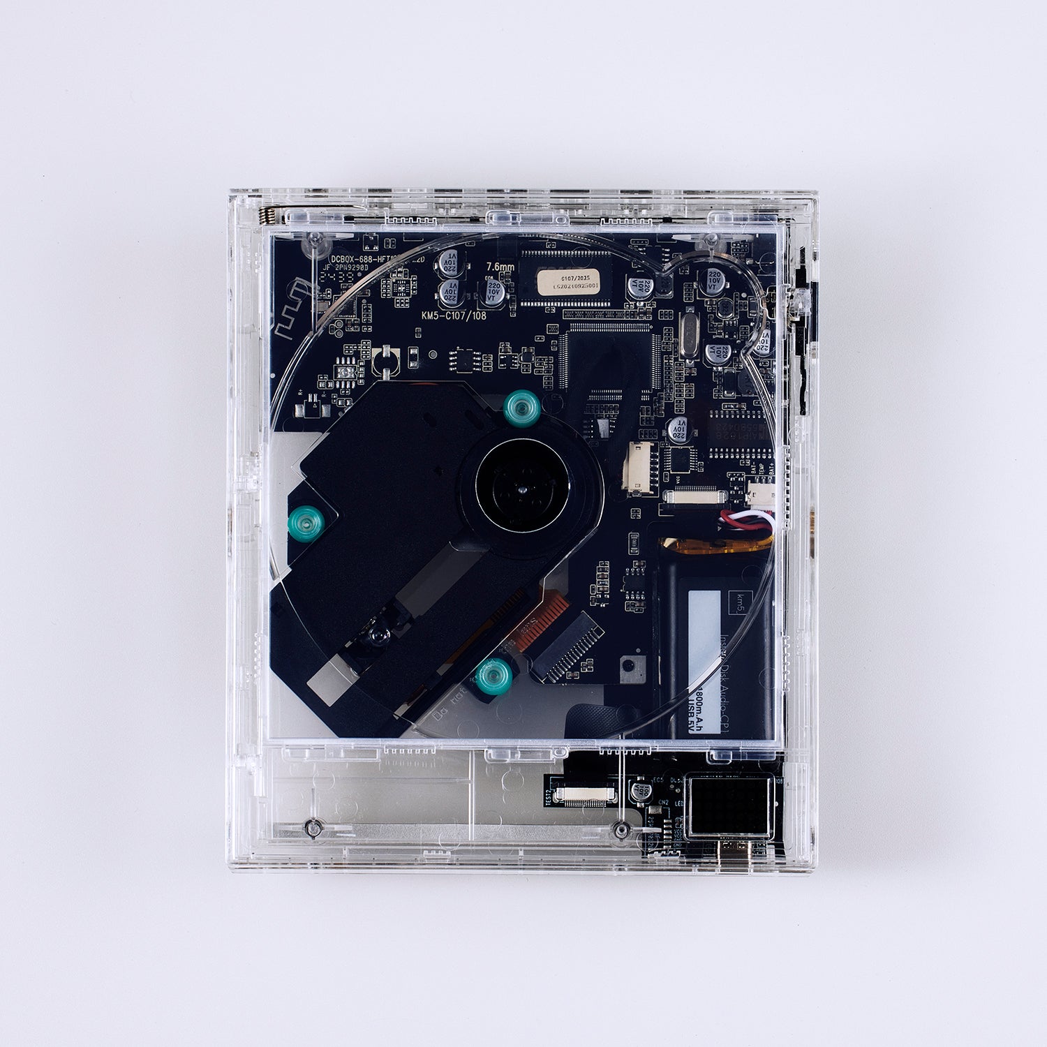 Instant Disk Audio CP1 Clear CDプレーヤー | km5 – km5