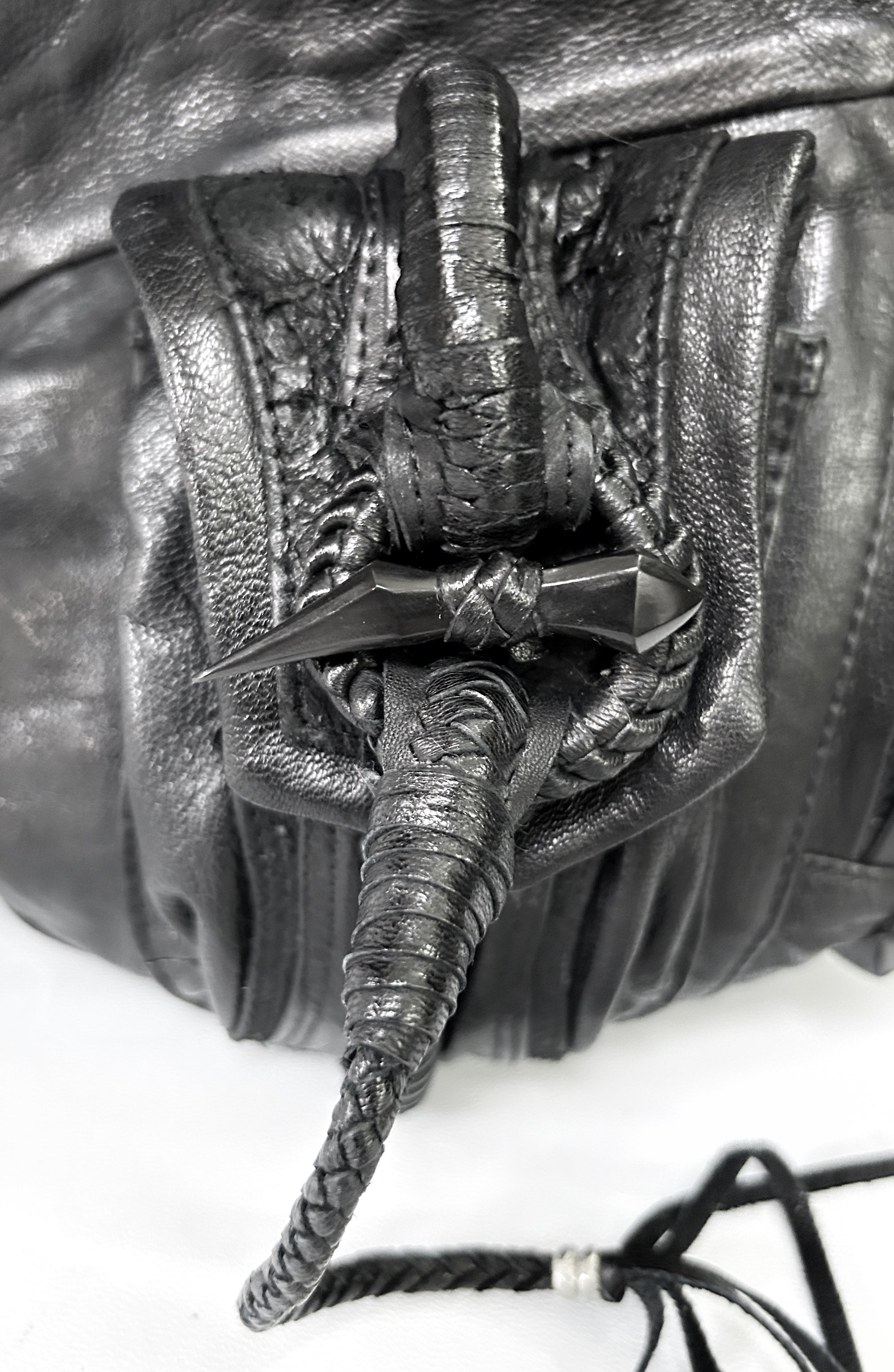 KMRii ケムリ KB-Shoulder / Killer Druzy 02 レザー バッグ