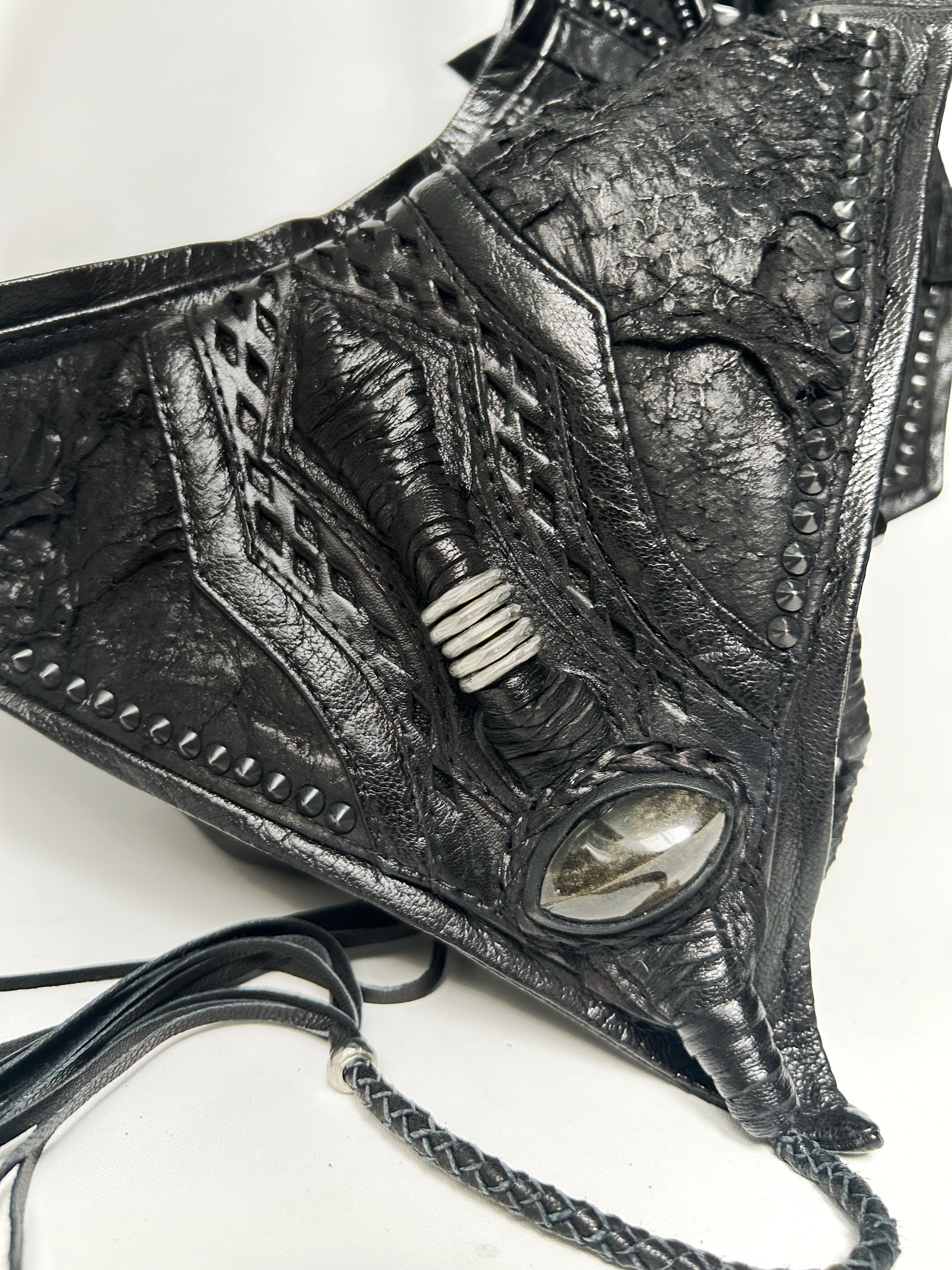 初期 kmrii ショルダーバッグ レザー archive v系 KMRii 初期デザイン