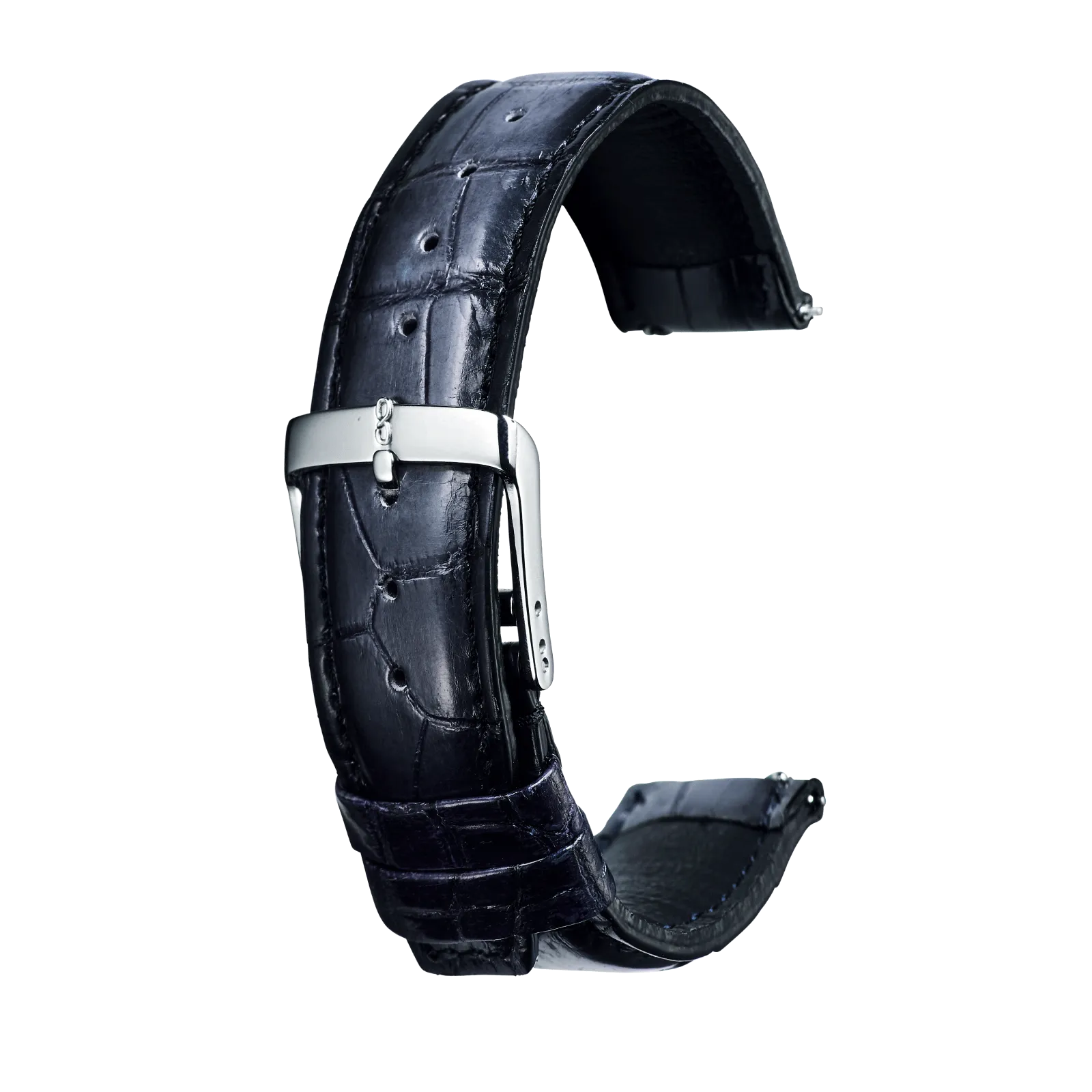 Knot S18-SFC-PGR 時計ベルト バンド パティーヌ仕上げ クロコダイル