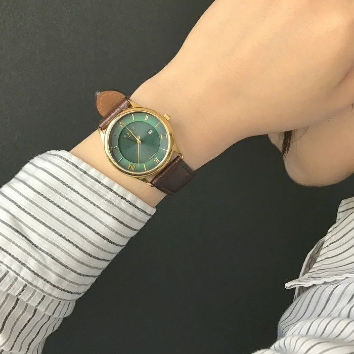 Knot CS-32YGGN 腕時計 メンズ レディース ソーラー イエローゴールド