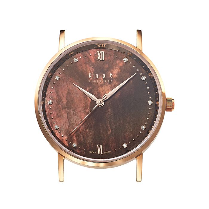 Knot CJ-32SVCG 腕時計 メンズ レディース ソーラー チャコールグレー