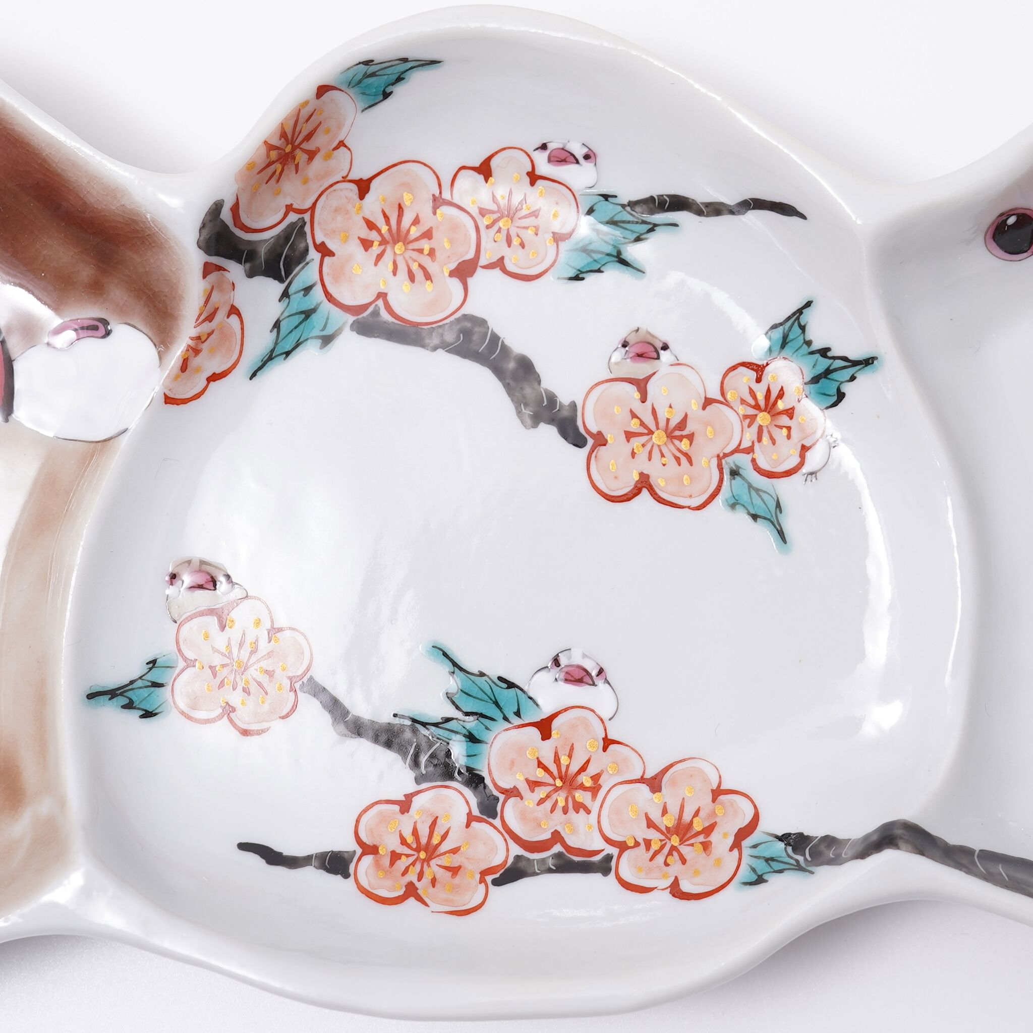 文鳥型皿三連 | うつわどころ くるみ