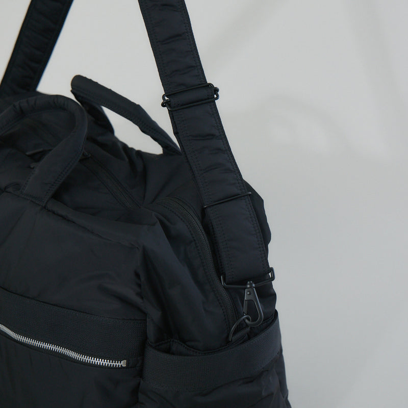 高密度織ナイロン ボストンバッグ 黒 豊岡産 – kuros.style