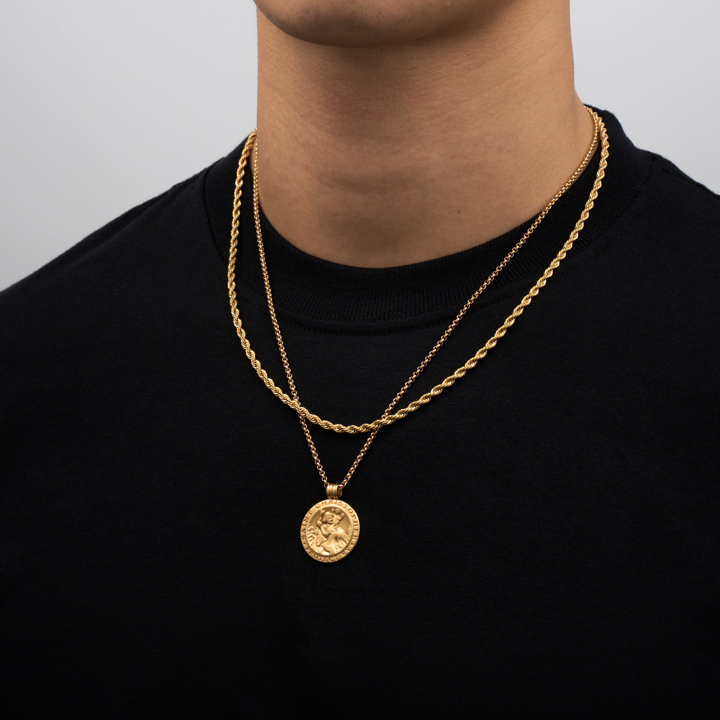 Pendant × Chain (Gold) – KY9 JM
