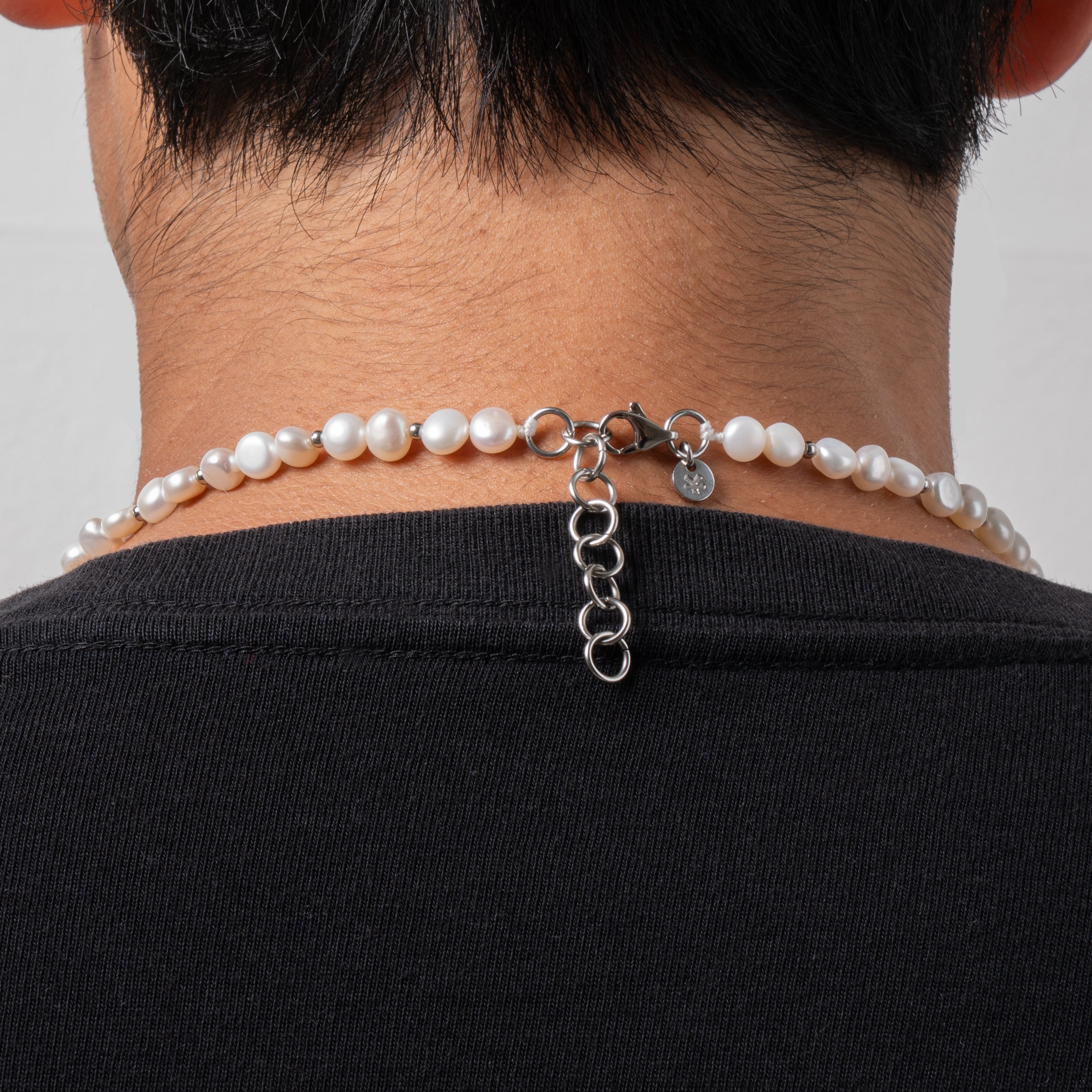 Real Pearl Necklace (Silver) – KY9 JM