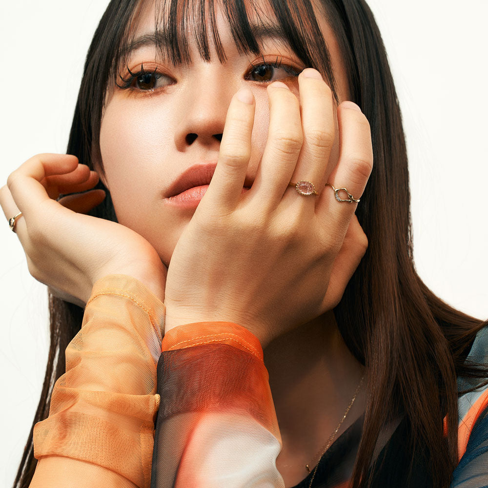 受注生産】SV925 ストロベリークォーツ リング ｜96-2409 – L&Co.