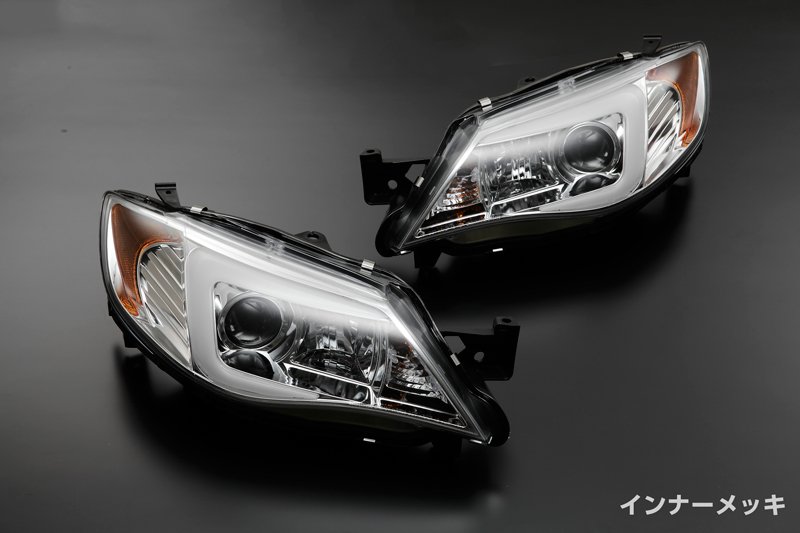 GE/GH/GR/GV インプレッサ/XV/WRX 後期 3Dライトバー プロジェクター