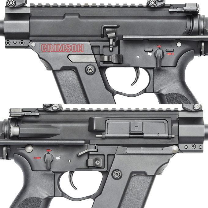 L.A.ホビーショップ / 電動ガン STRAC TEG クリムゾン [取寄]