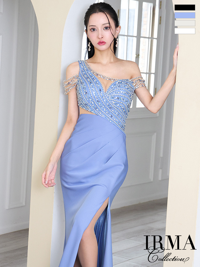 IRMA/イルマ】セクシー バストシースル ワンショルダー タック