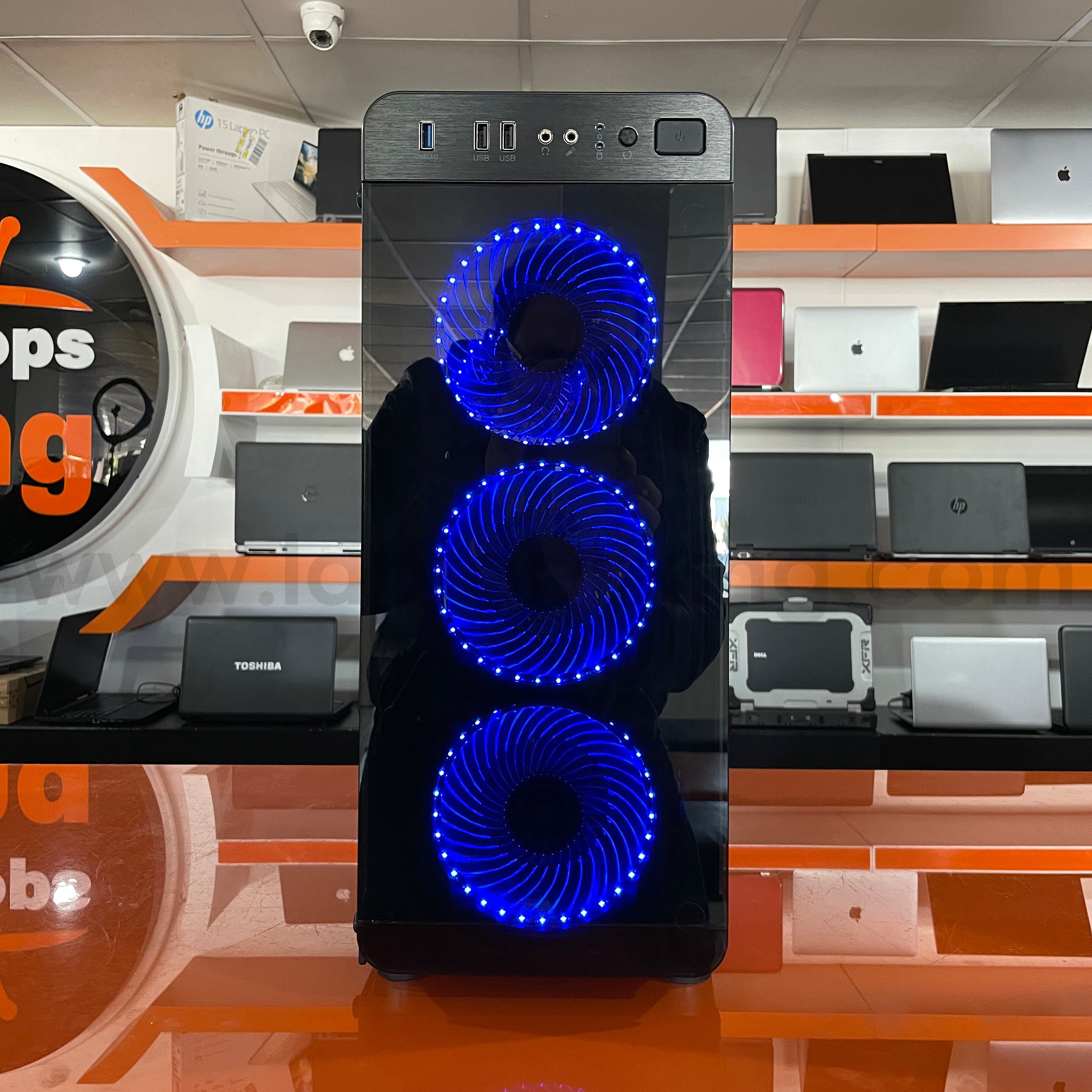 Genesis Irid 300 i5-4460 Gtx 1050 Ti | Blue | Gaming Desktop