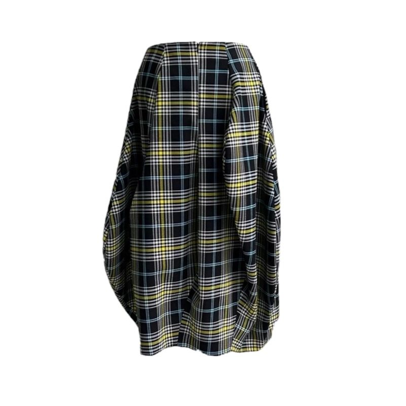 ENFOLD - BALLOON-SKIRT / バルーンスカート / ブラック | LATIN EVE