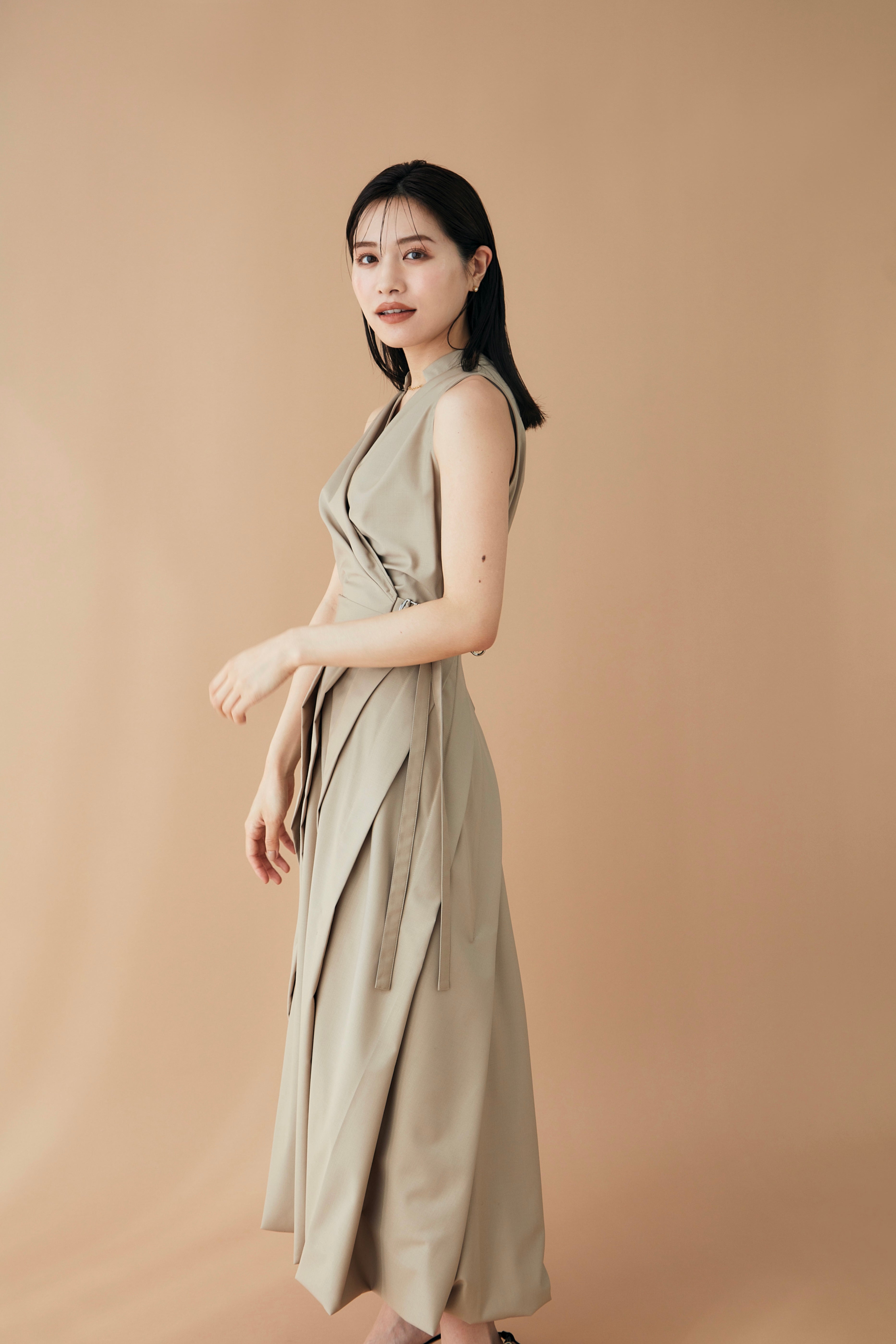 再入荷】Spiral balloon Dress – L'AUBE BLANC