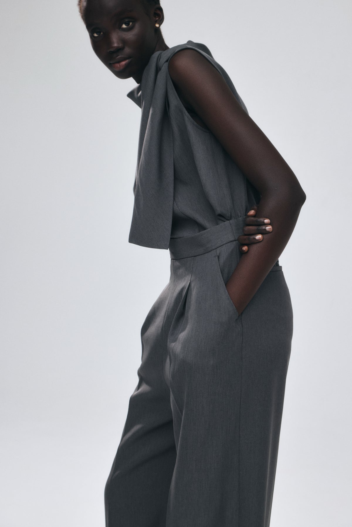 laubeblanc Side Bow-tie Combinaison