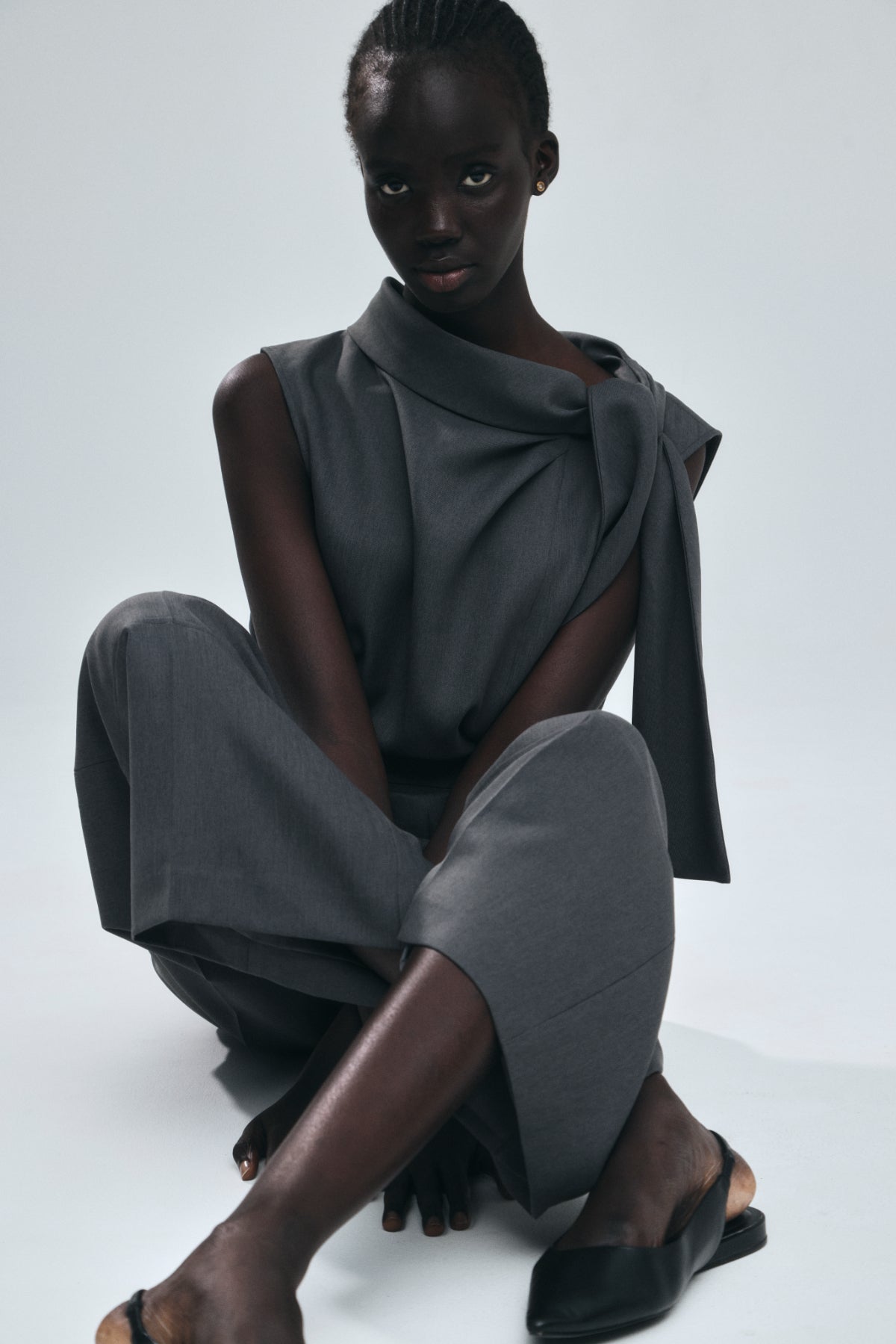 Laubeblanc Side Bow-tie Combinaison Mサイズ