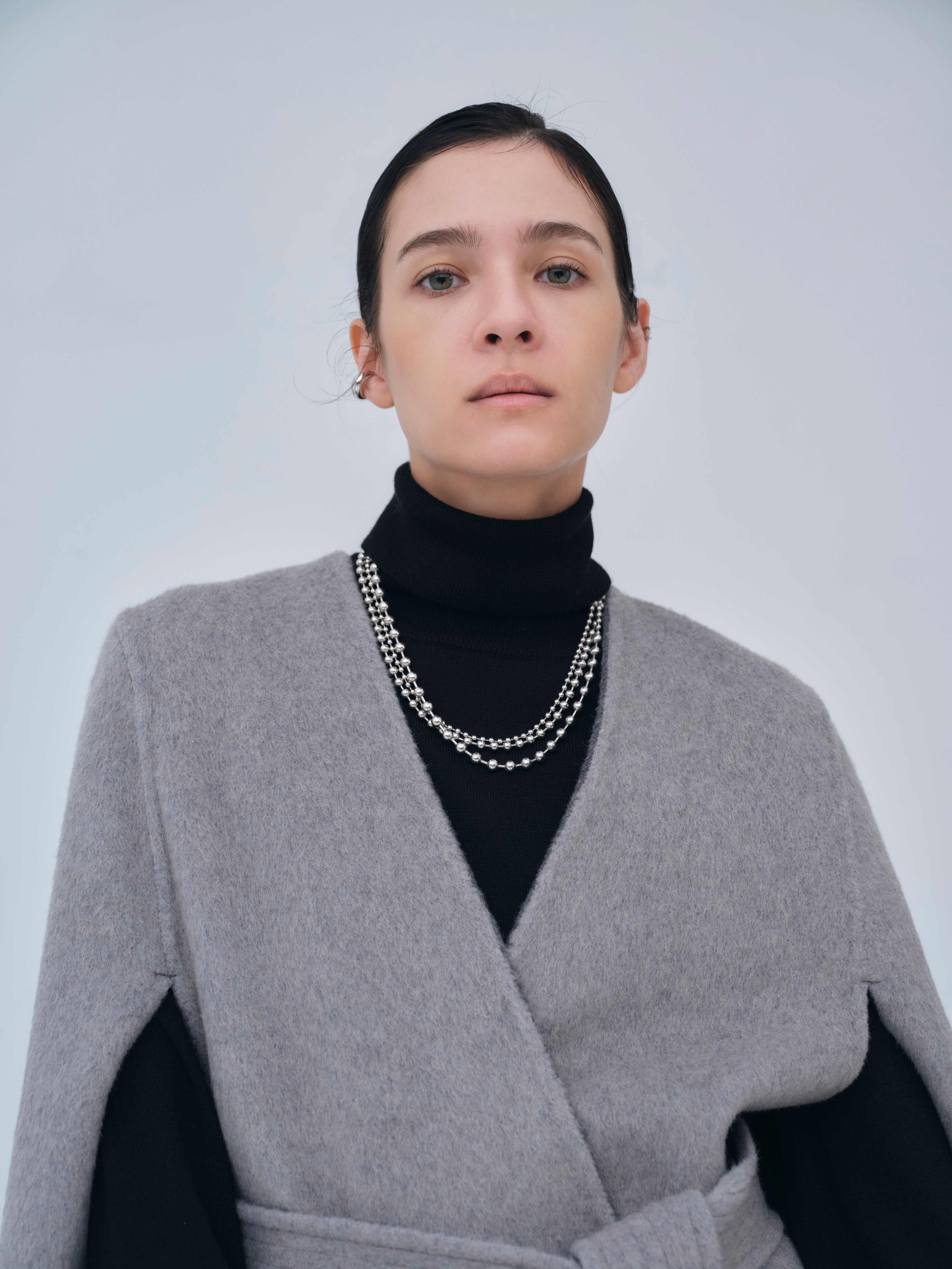 Dual Face Cape Coat – L'AUBE BLANC