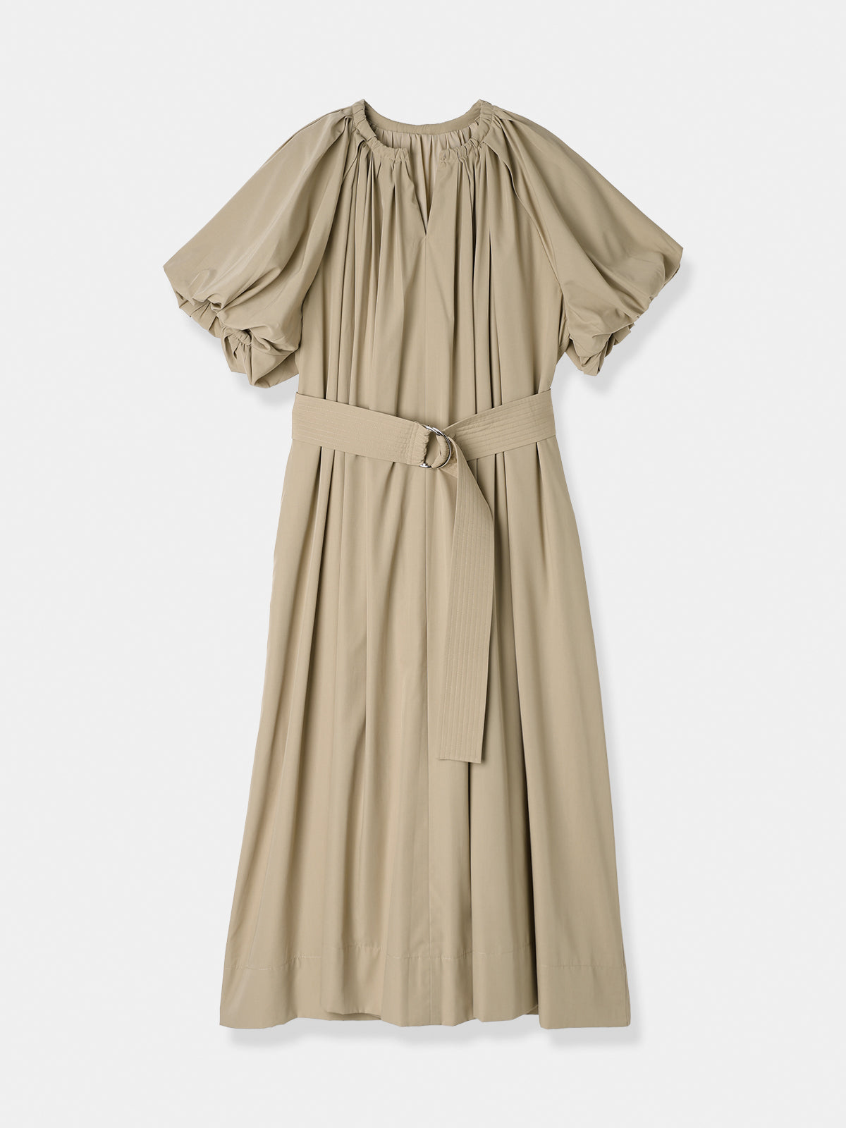 再入荷】Balloon Sleeve Volume Dress – L'AUBE BLANC