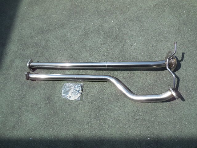 JWRC CUSTOM ストレート中間パイプ 2ピース スイフト ZC31S／71S／11S