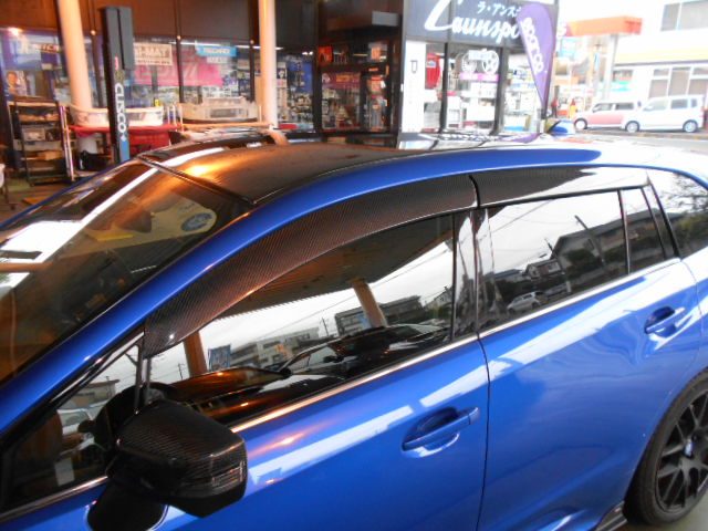 カーボンレインバイザー ドアバイザー レヴォーグ VM4／VMG型用 – ラ