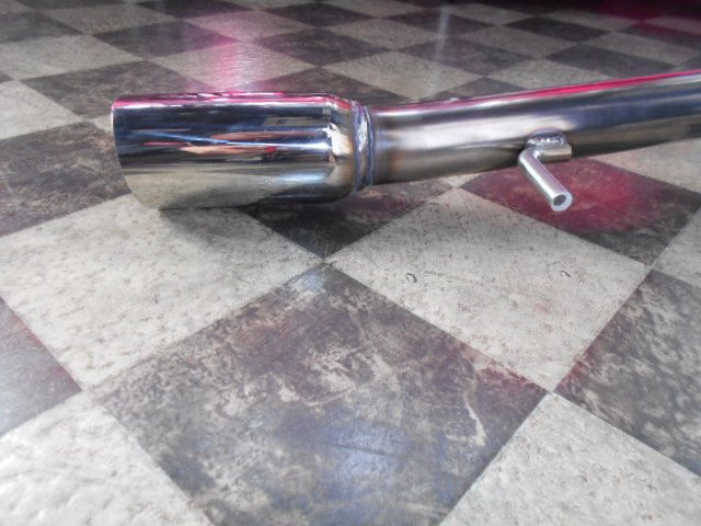 JWRC CUSTOM ZC33S用 右出しストレートマフラー タイコなし – ラ・アン