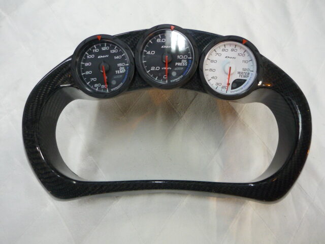 WRC CUSTOM 60φ 3連メーターフード インプレッサ GH系／GR系／GV系共通