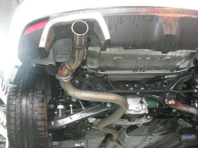 WRC CUSTOM P555 スポーツリヤマフラー インプレッサ GRB・GRF型専用